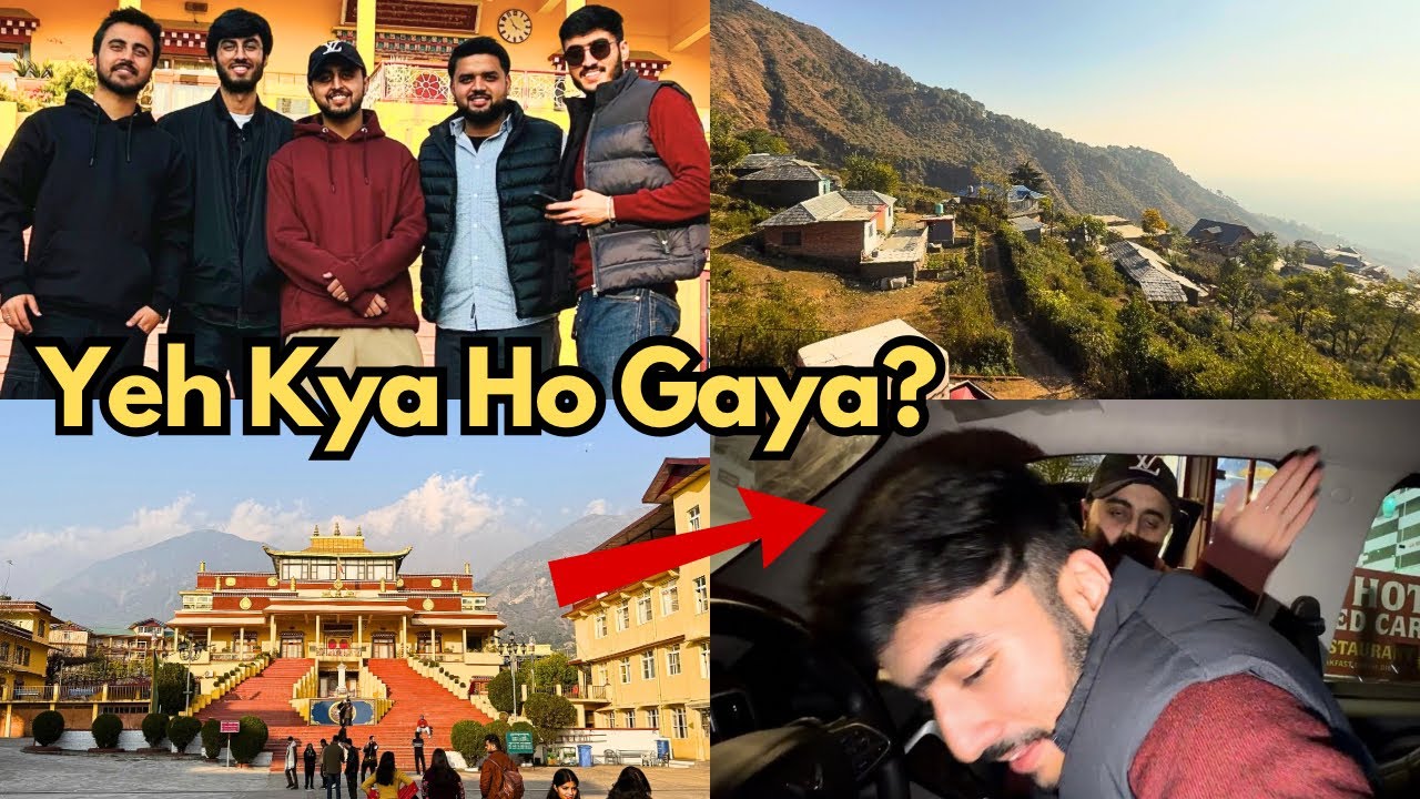 Dharamshala Gaye The Ghoomne… Yeh Kya Ho Gaya 😂 | Funny Travel Vlog | 