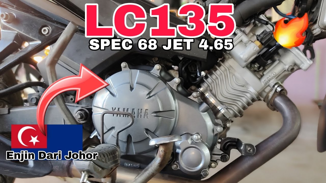 YAMAHA LC135 5S UPGRADE SPEC 68 JET 4.65 TOBAKI | DAILY USE