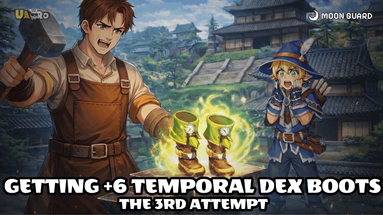 [uaRO] Third Attempt at Getting +6 Temporal DEX Boots🔥