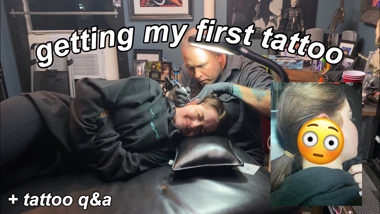 getting my FIRST tattoo + tattoo q&a