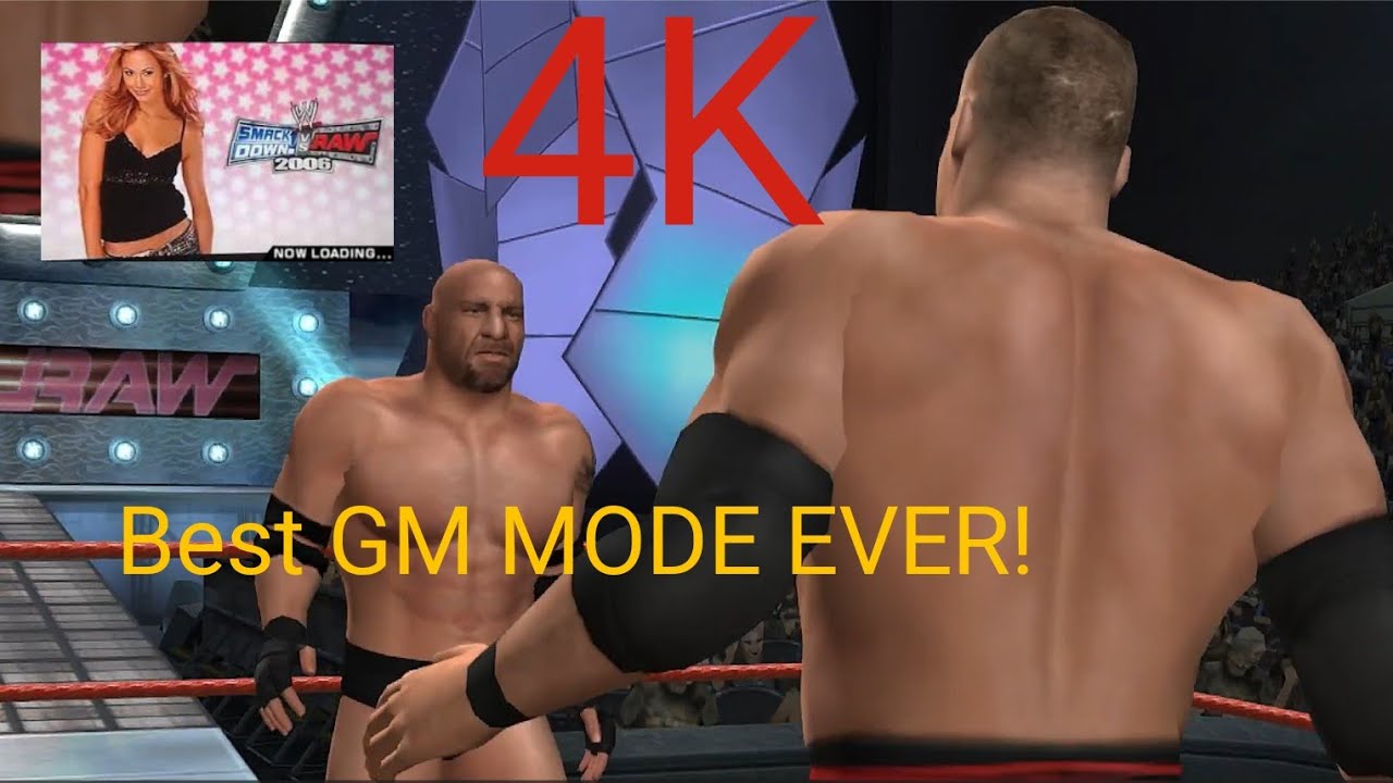 The Best General manager mod of all time: WWE Smackdown vs raw 2006 Ultimate edition !