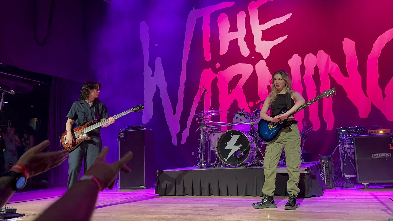 THE WARNING - “More” live (in 4K) in San Diego.  4-30-23