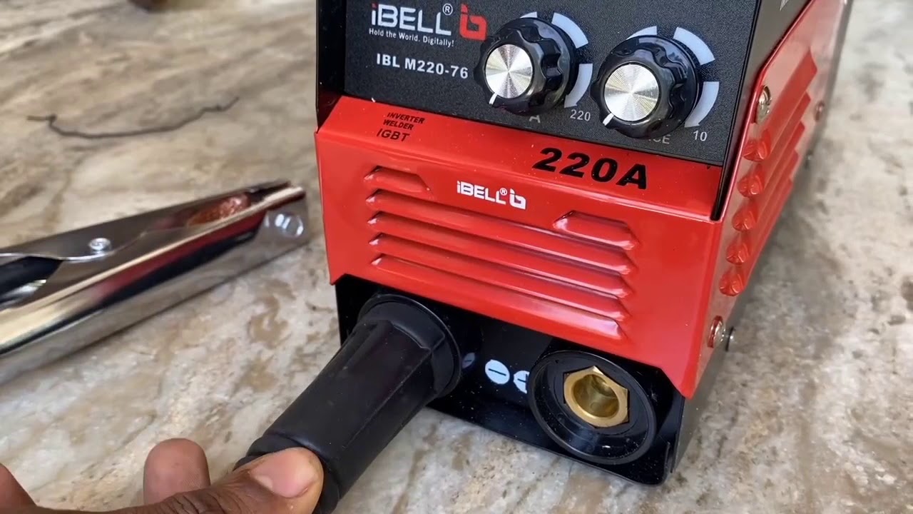 iBell Welding Machine IBL M220-76 | Power Tools | 220 A | Unboxing and 1st Use