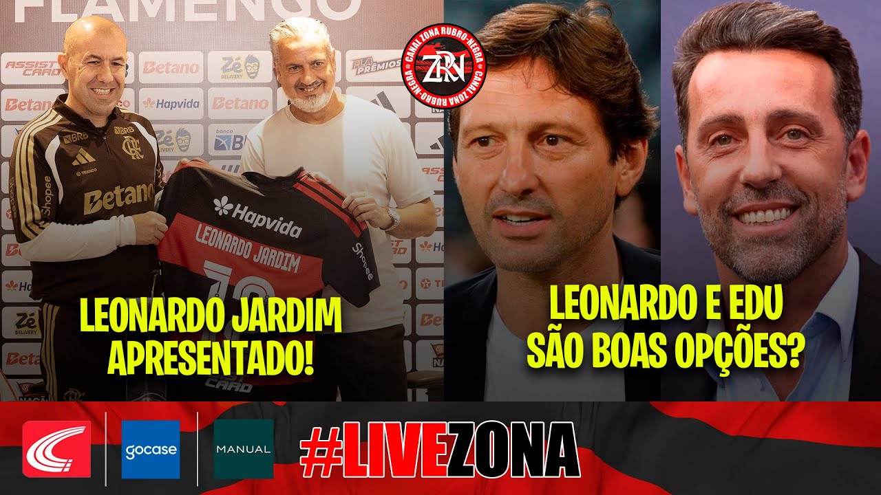 LEONARDO JARDIM APRESENTADO OFICIALMENTE | EDU GASPAR E LEONARDO SÃO OPÇÕES PRO LUGAR DE JOSÉ BOTO?