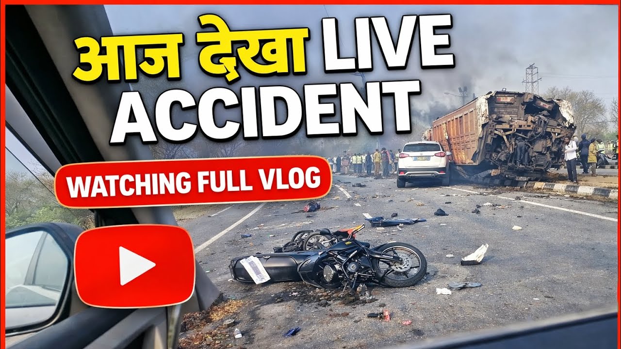 Aaj to live accident dak liya 🤯 || New vlog || shanivlogs56 