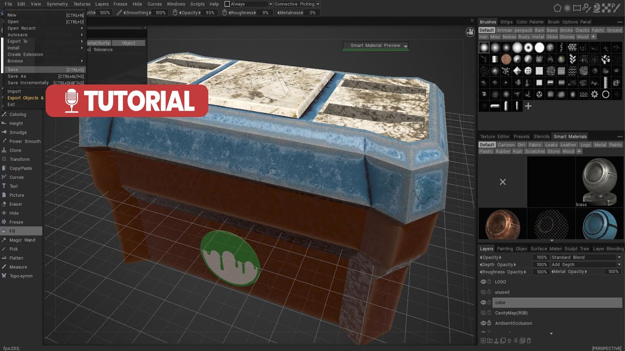 Начало работы с 3DCoat Textura