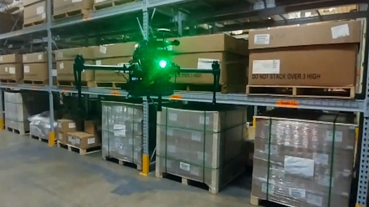 Indoor Drones for Warehouse Inventory and Facility Inspection