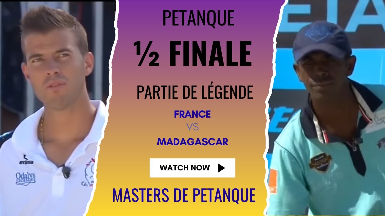 Plus gros rebondissement dans une partie de pétanque -- France vs Madagascar