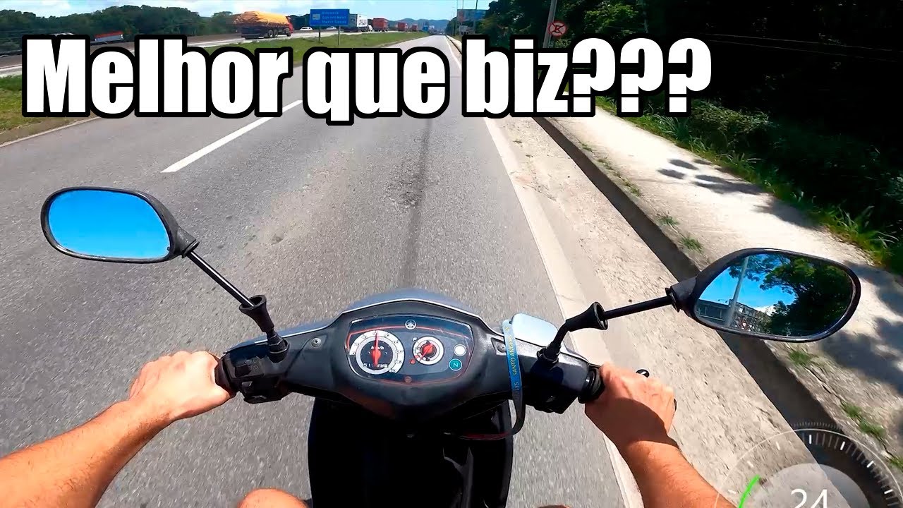 Crypton 115 top speed - Teste de aceleração #02 - Velocidade máxima