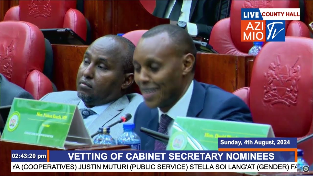 You have great taste! DRAMA as  MP Koech congratulates Oparanya after he married a new wife