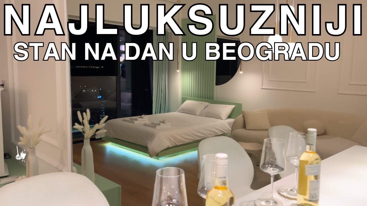 Čišćenje najluksuznijeg STANA na DAN u BEOGRADU? | VLOGMAS 02/31