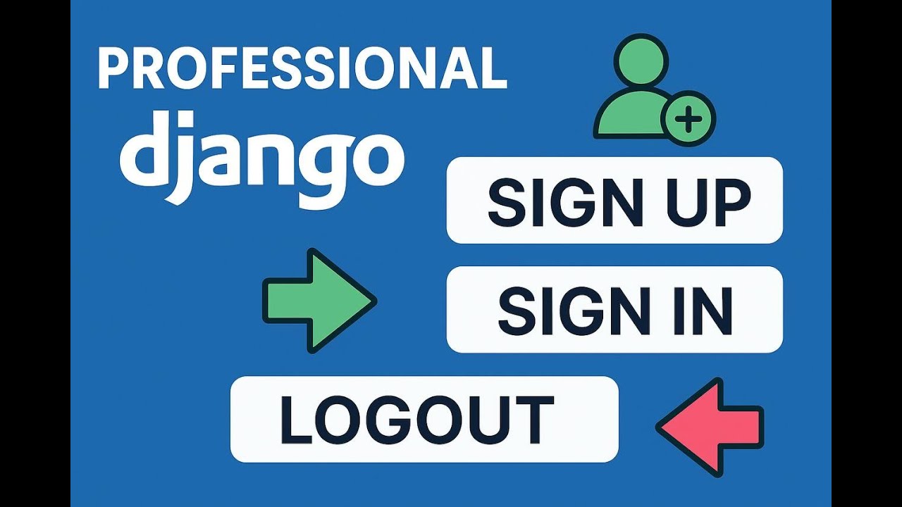 3-django sign_in, sign_up, logout