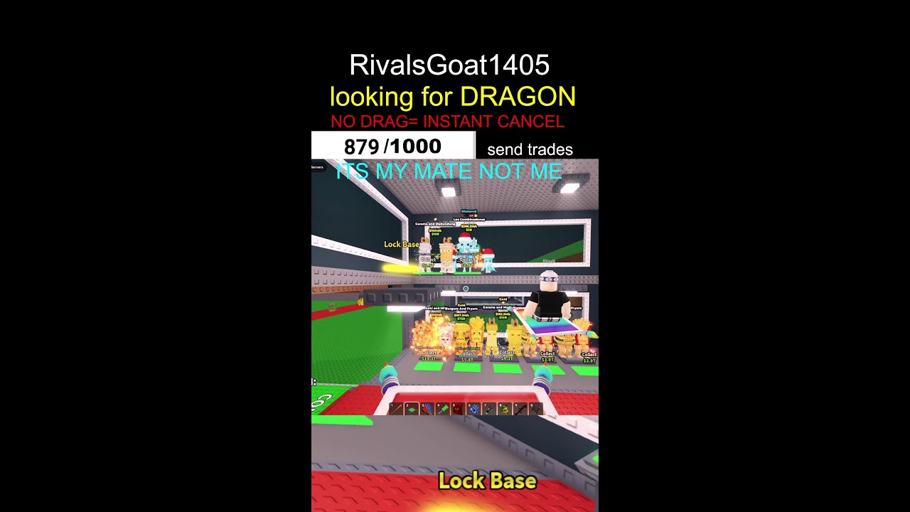 STEAL A BRAINROT DRAGON CANELONI TRADING