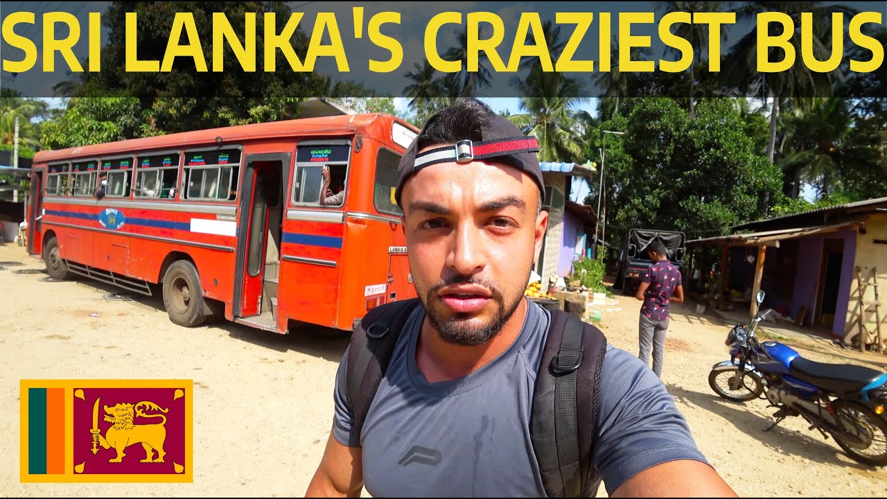 Самый безумный автобус Шри-Ланки! 🇱🇰