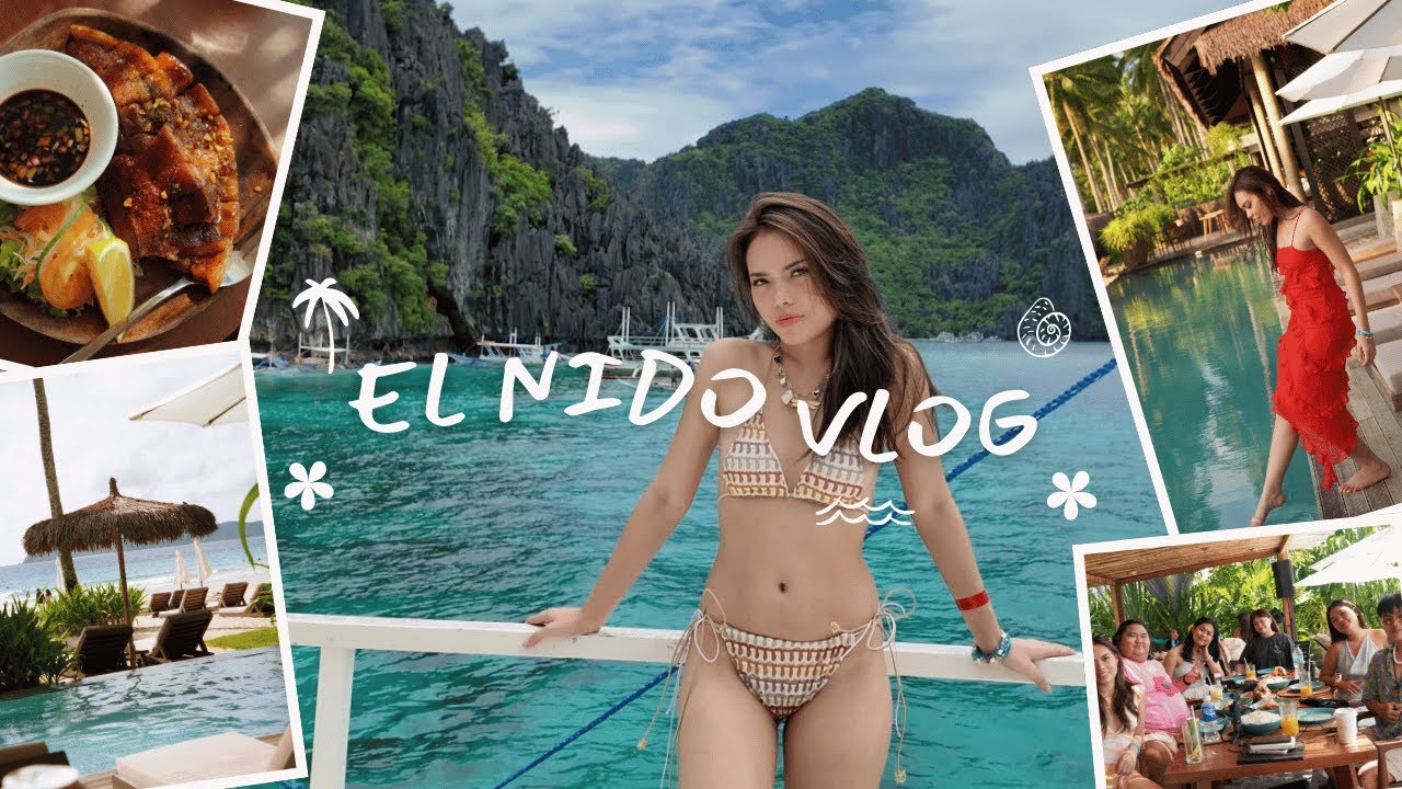 EL NIDO VLOG: First Time Here w/ Friends + Full Itinerary