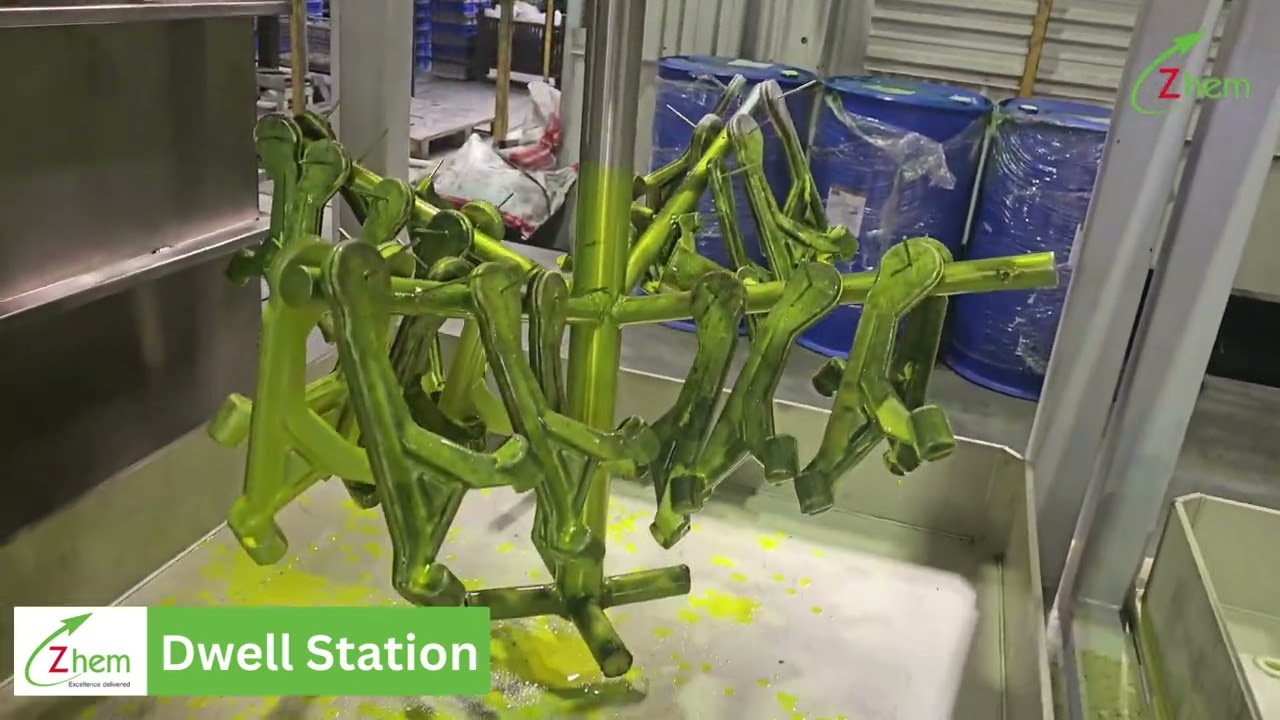 Fluorescent Penetrant Inspection Automated Dip Tank System