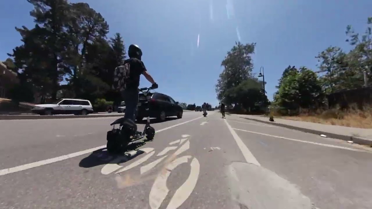 Goped Santa Cruz ride out 2025