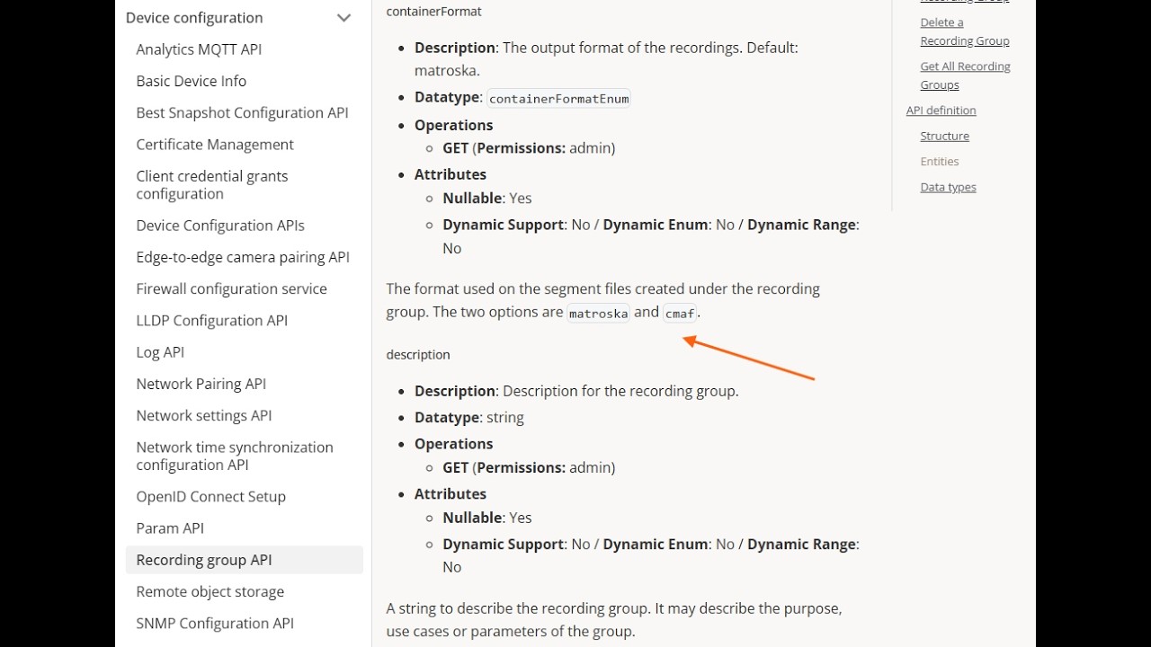Axis Recording Group API Developer Documentation