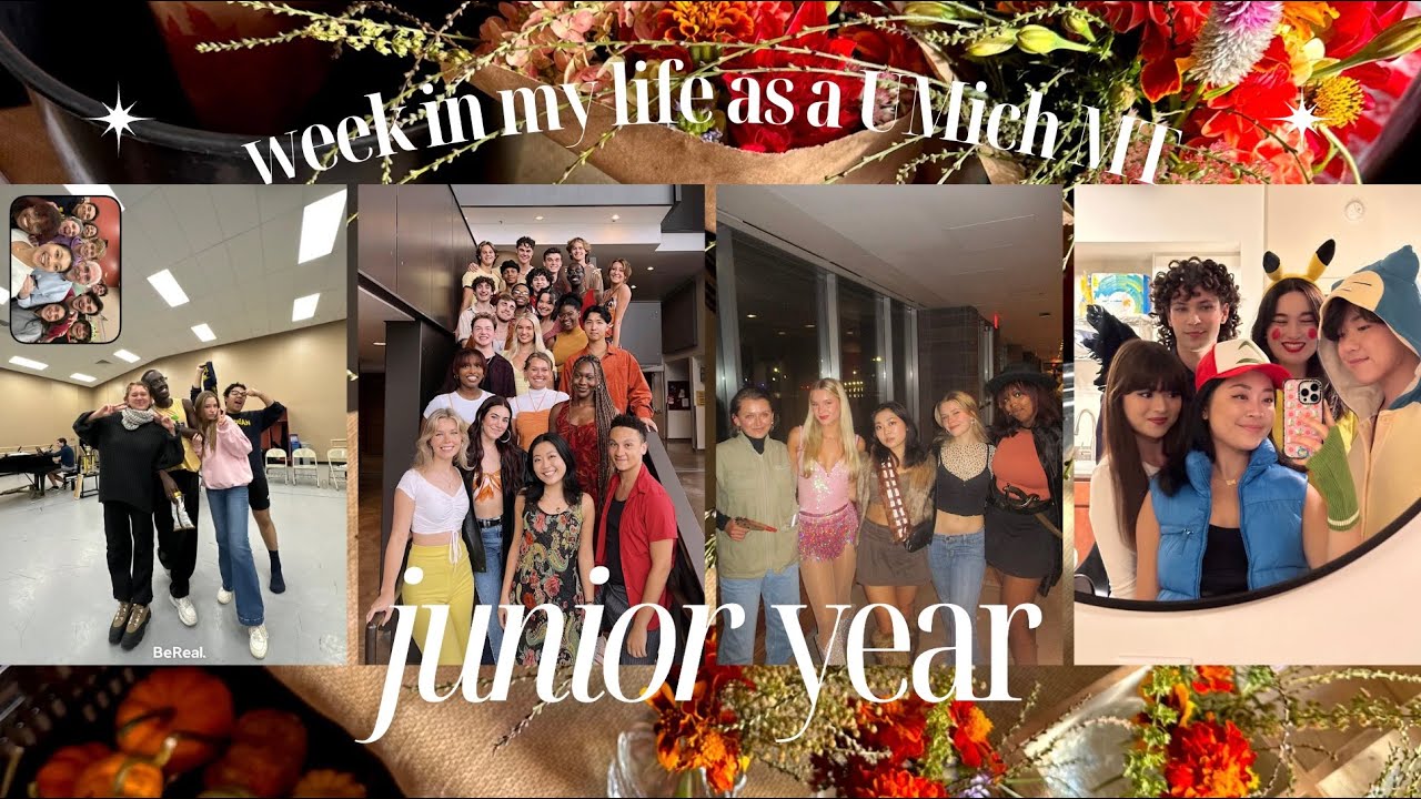 FALL 2023 WEEK IN MY LIFE || UMich Musical Theatre