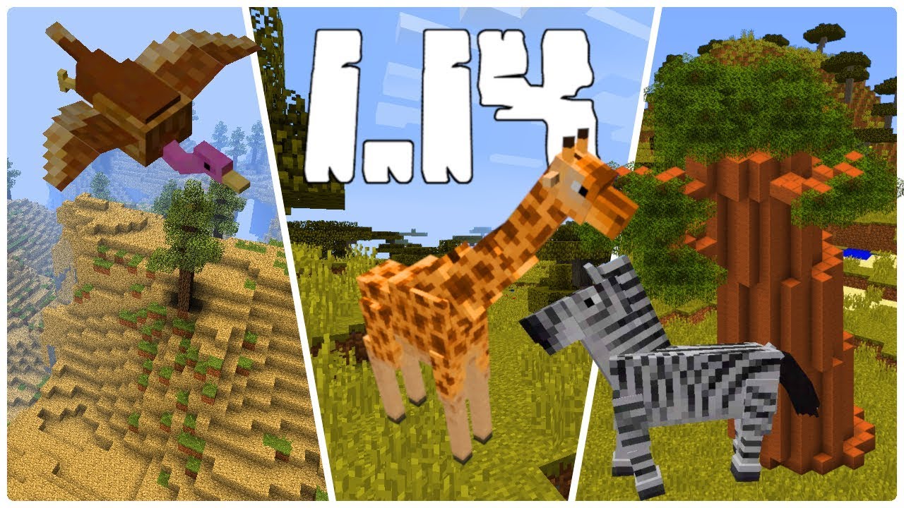 Aktualizacja Sawanny w Minecraft 1.14?! Jak Może Wyglądać?