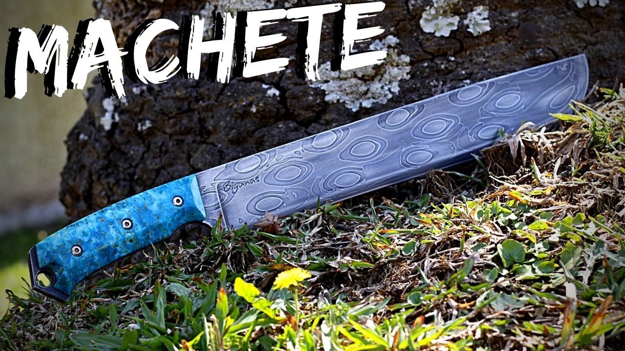 MACHETE - Damasco em caixa com corrente
