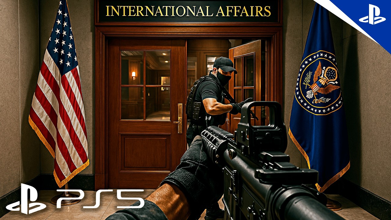 INFILTRAÇÃO ILEGAL NO GOVERNO DOS EUA | COD Black Ops 6 | Gameplay Imersiva – PARTE 3 (4K 60FPS PS5)