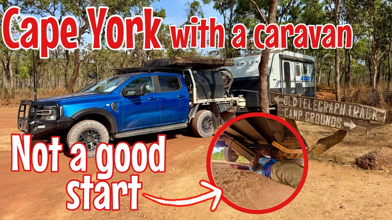 Cape York with a caravan, Family friendly adventure.