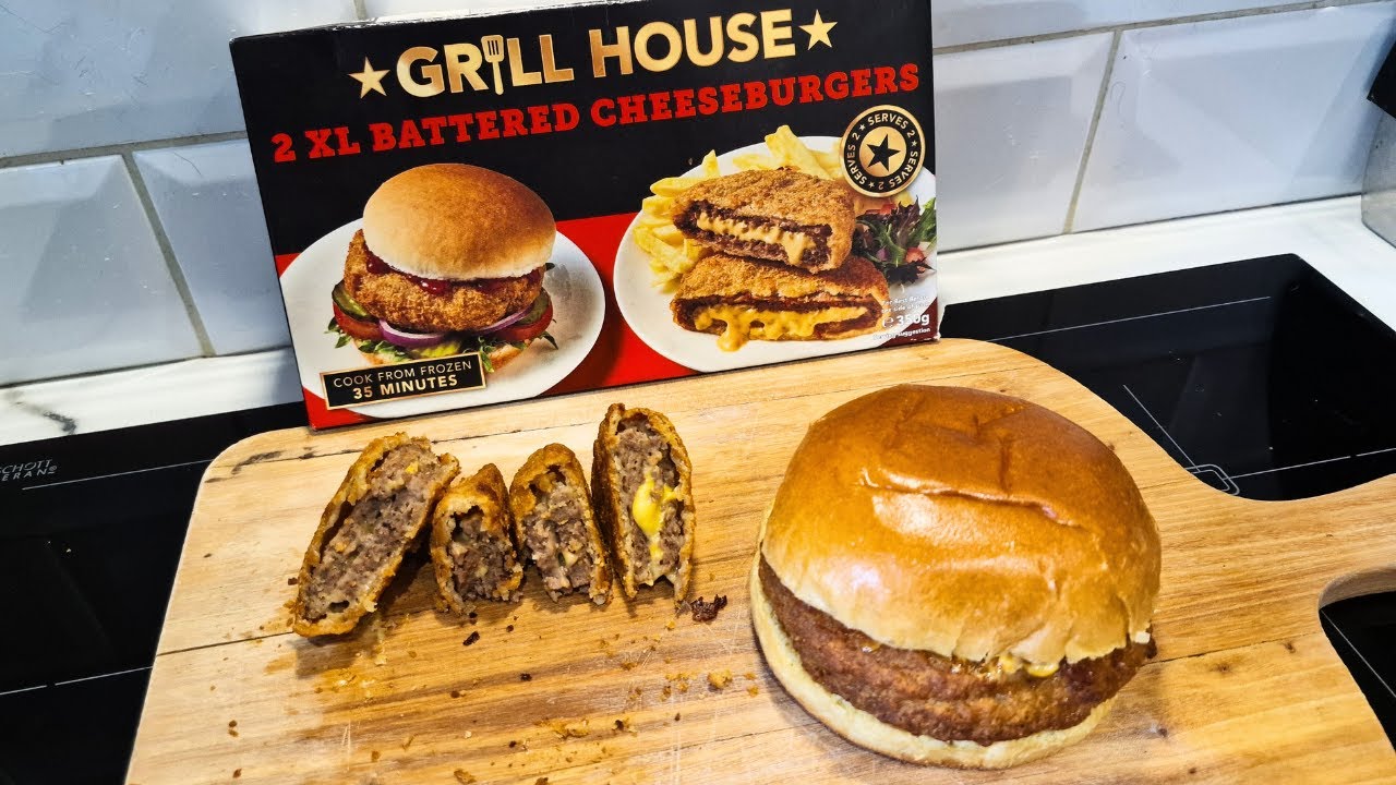 These BATTERED CHEESEBURGERS left me VERY SURPRISED - Are they BETTER than the FISH AND CHIP SHOP???