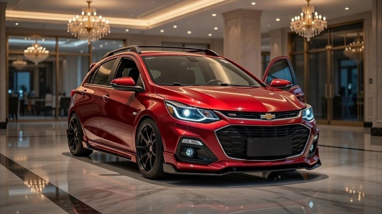 Chevrolet Cruze Hatchback — Яркий красный стиль и мощный городской характер 🔥