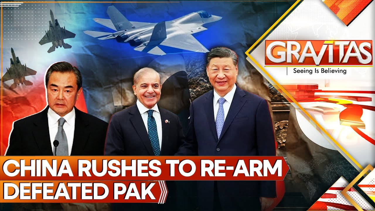 China Rushes to Re-Arm Defeated Pak With 5th Gen Fighter Jets | Gravitas LIVE | World News | WION