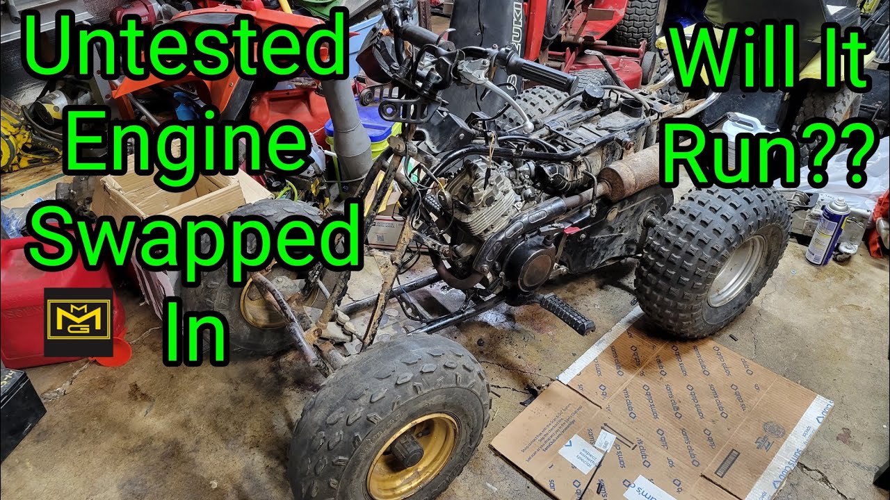 Suzuki lt125 Revival Part 4 Engine Seals And Swap
