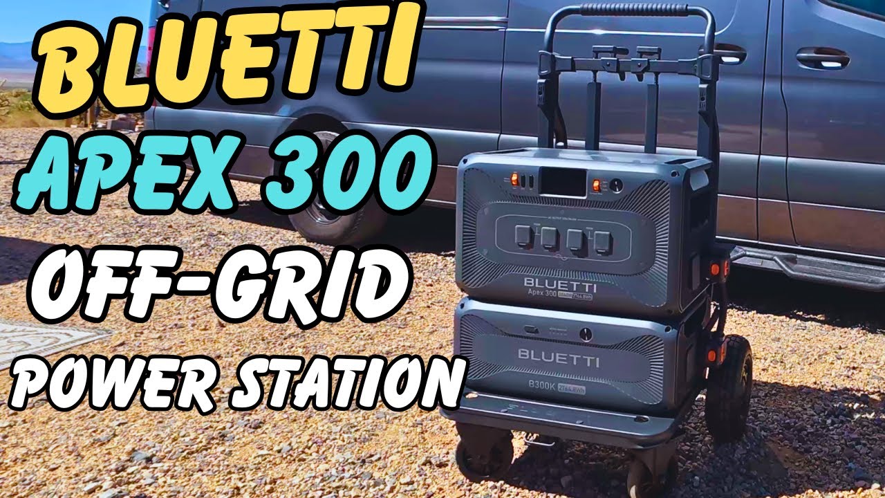 Решения для автономного электропитания Bluetti Apex 300