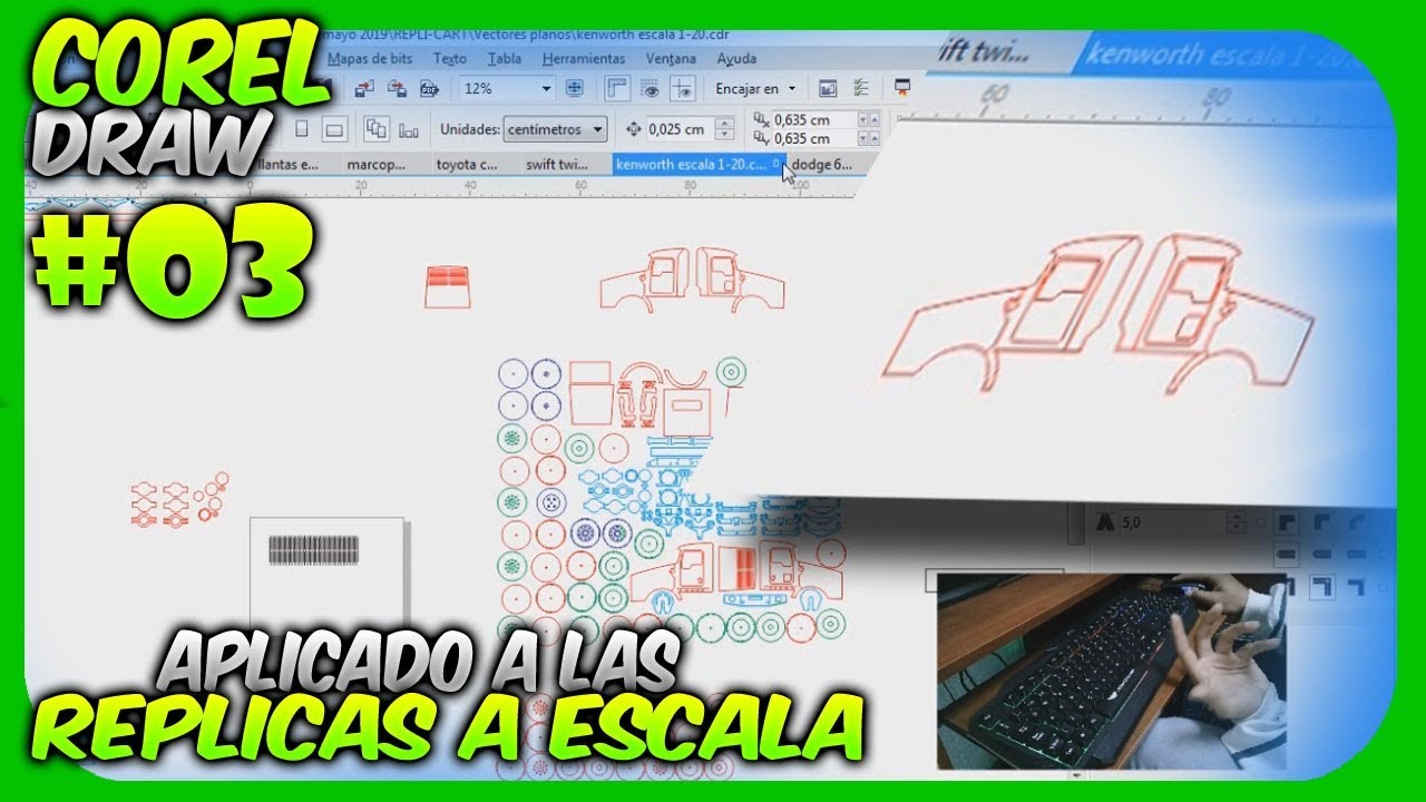 03-COMO VECTORIZAR LOS PLANOS PARA CORTE LASER EN COREL DRAW