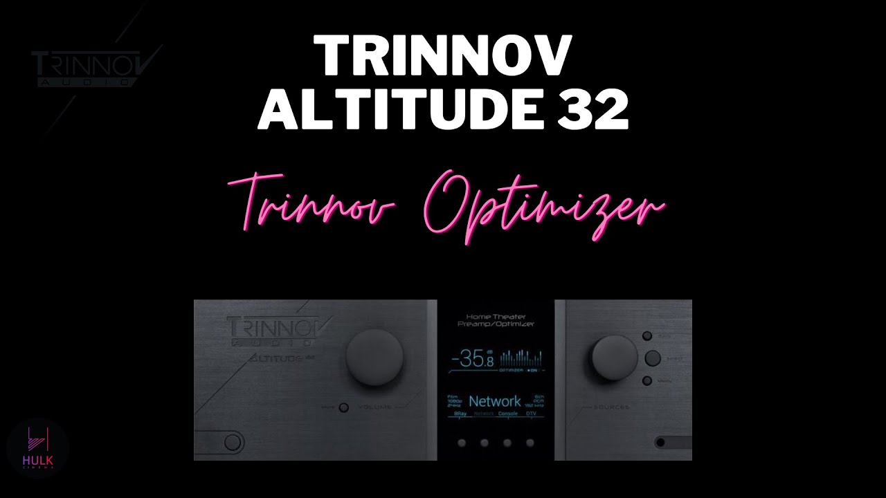 Trinnov Altitude 32: Trinnov Optimizer