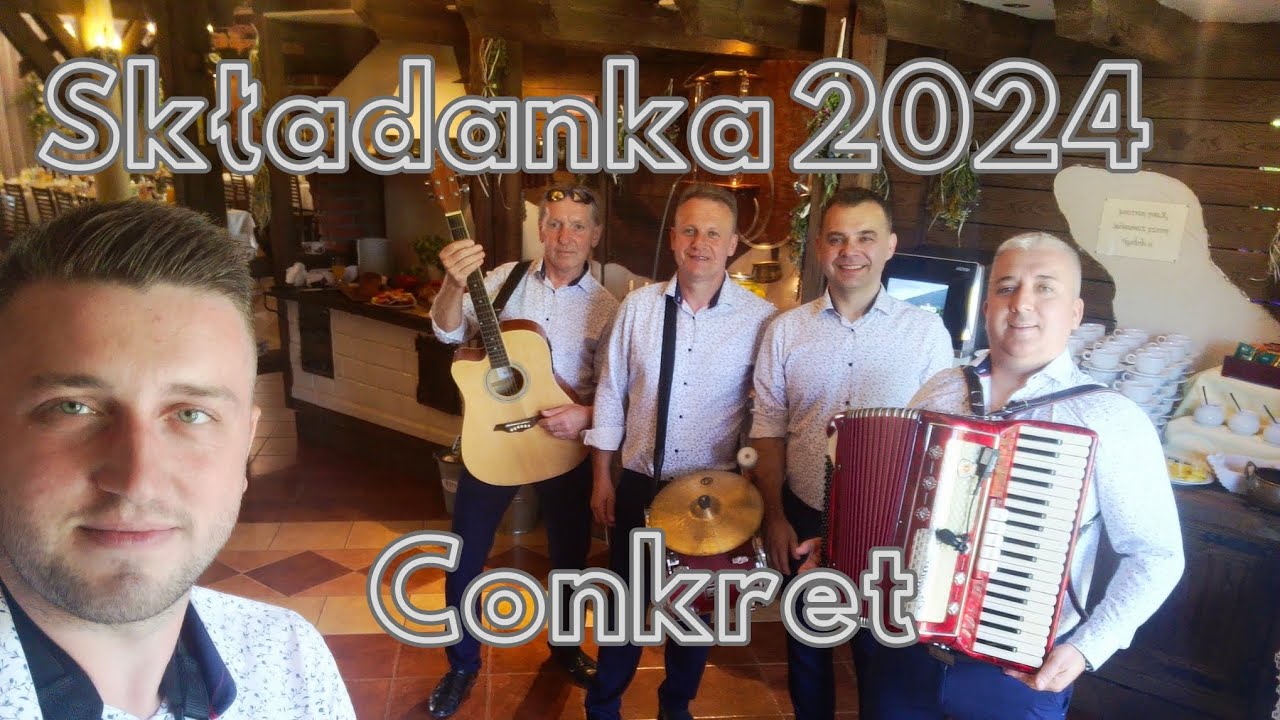Zespół muzyczny Conkret - składanka weselna 2024