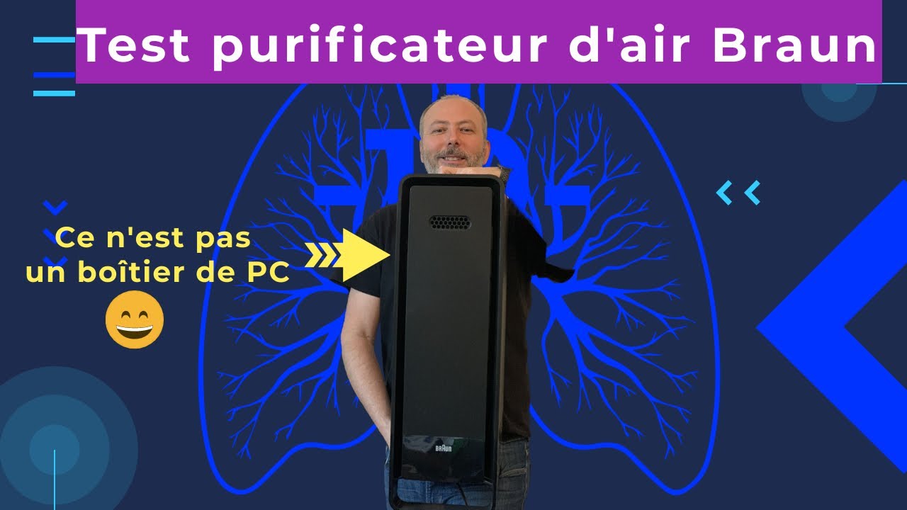 Test purificateur d'air Braun