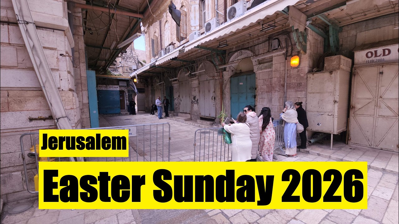 The Strangest Easter Sunday in Jerusalem &ndash; Around the Church of the Holy Sepulchre