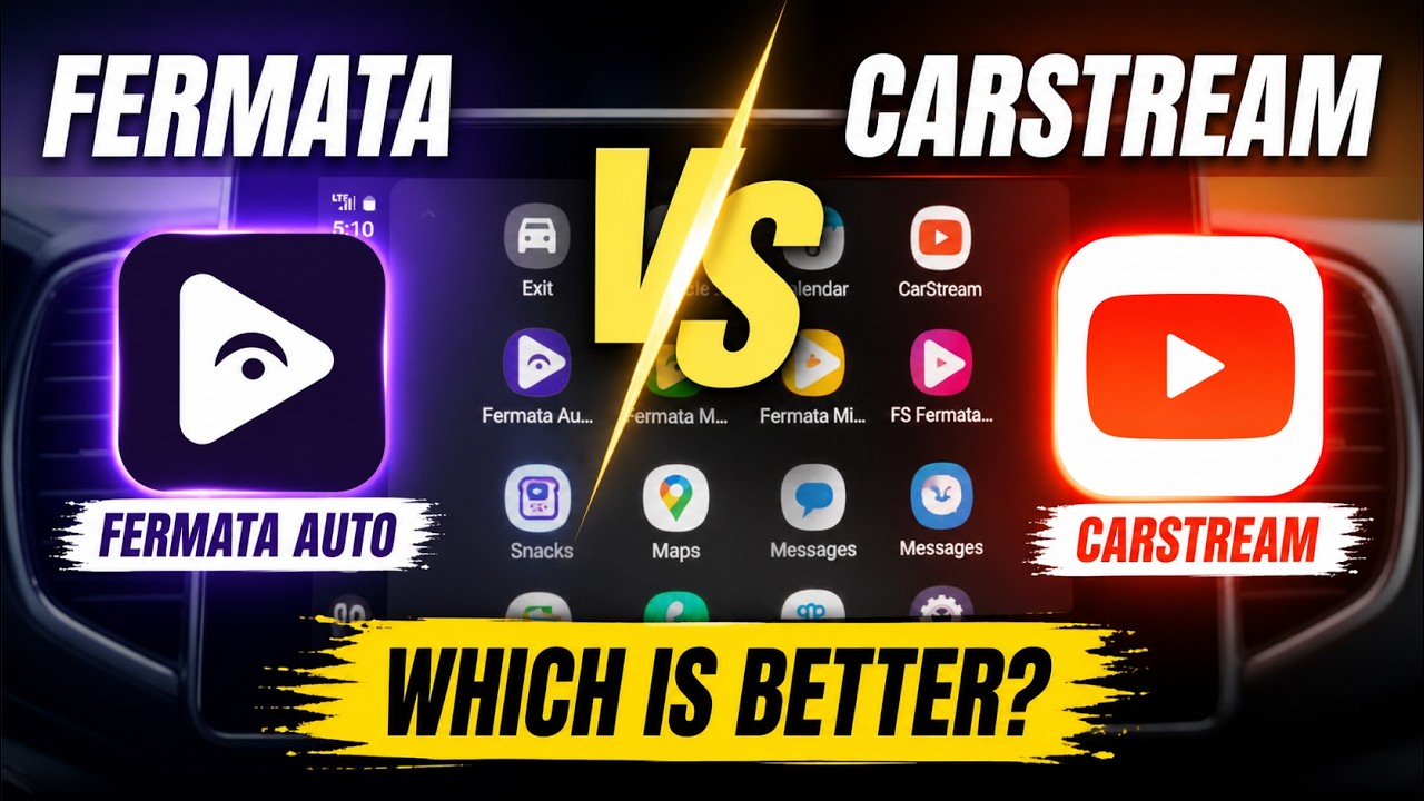 Fermata Auto или CarStream | Смотрите YouTube, Netflix и Amazon Prime с помощью AndroidAuto