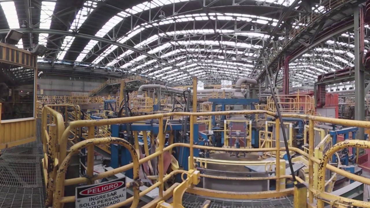 Máquina separadora de cátodos en 360°