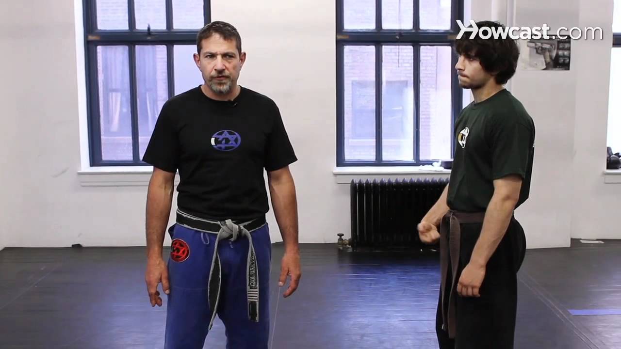 How to Defend an Anticipated Bear Hug | Krav Maga