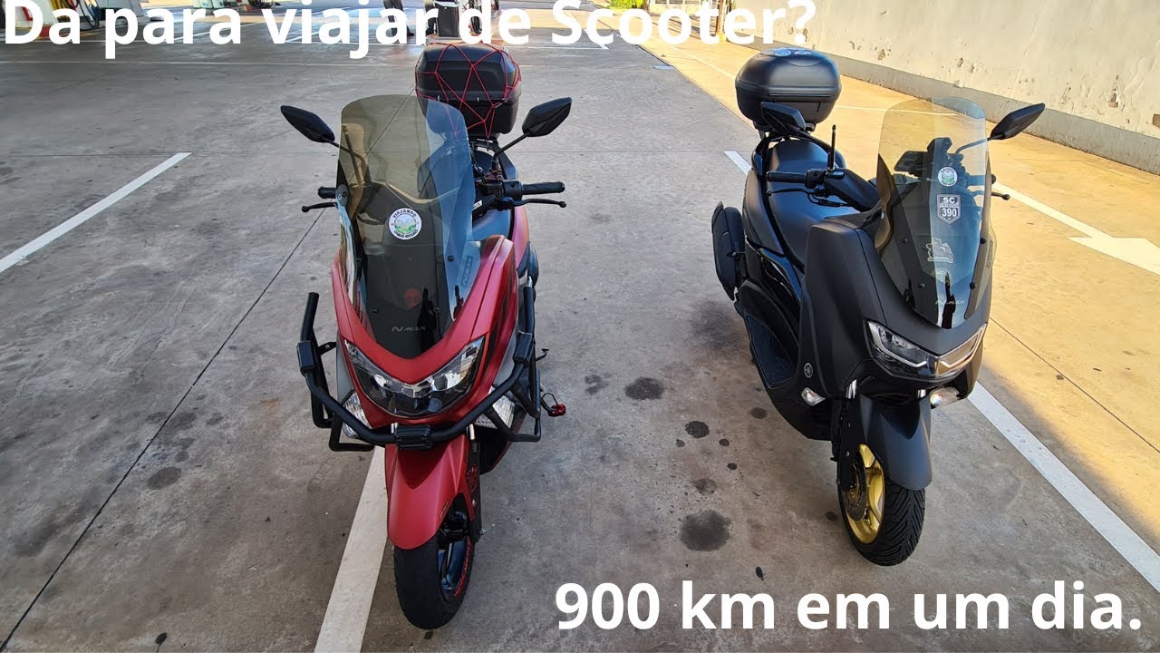 Viagem de Nmax. De São Paulo a Cascavél - PR -  900 km em um dia!