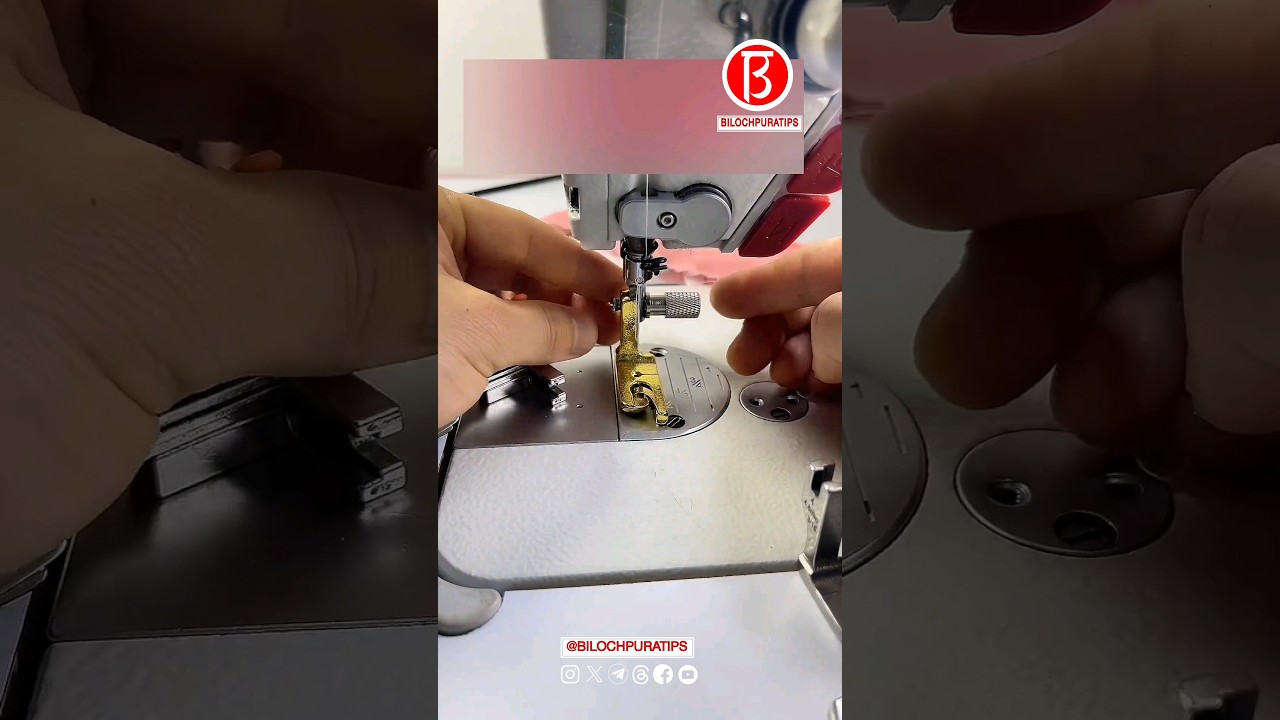 Sewing Tools And Tutorial Quick change presser foot Part 03