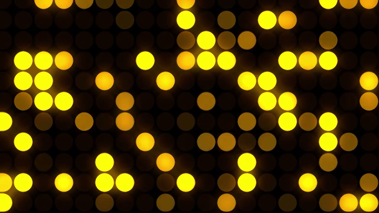 Beautiful Gold Volume Light in the Dark Seamless | Abstract Motion Video Background Stock Footage