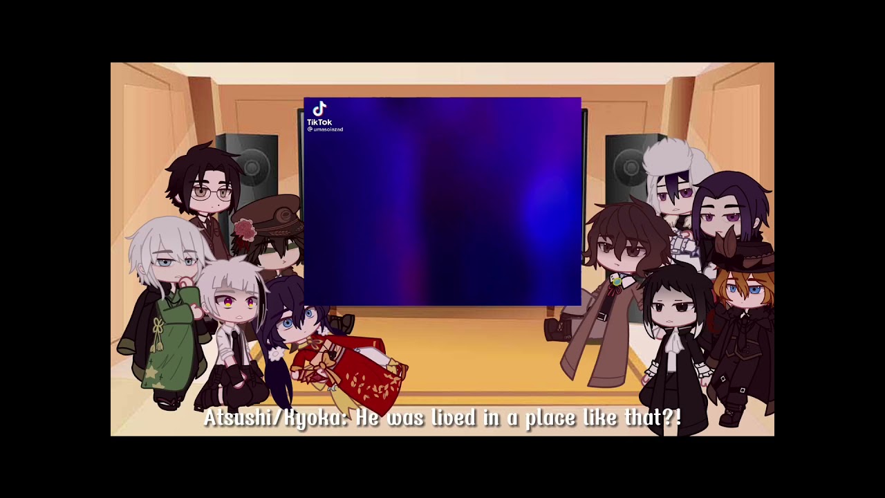 BSD react to Dazai || [2/5] || No ships || No angst(not today lol) || 🇺🇸