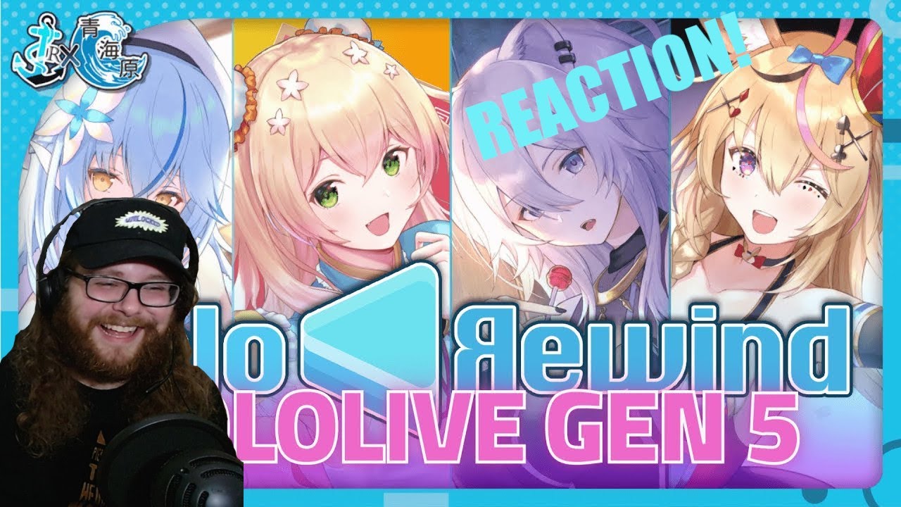 HoloRewind 2020 Hololive Generation 5 REACTION! Lamy, Nene, Botan, and Polka!