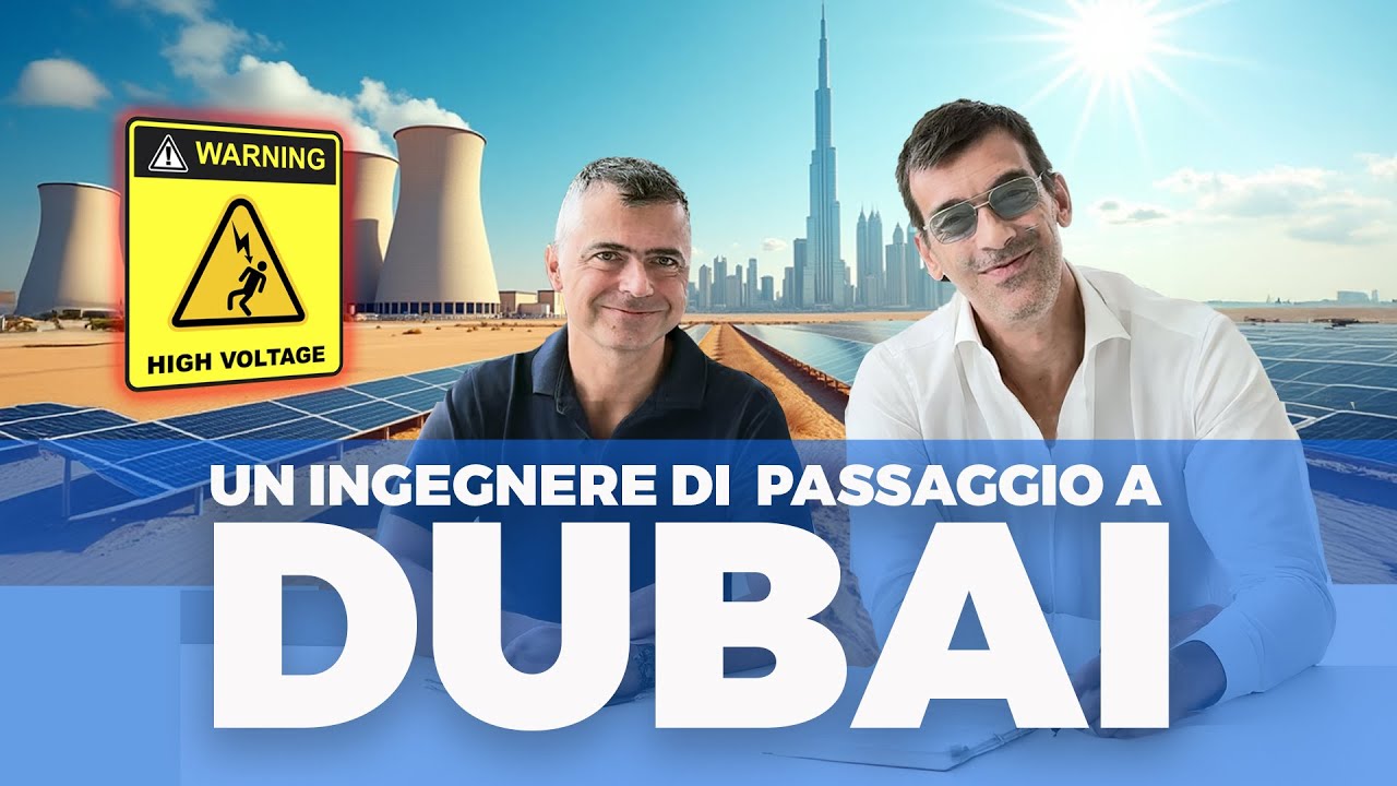 Ingegnere italiano in vacanza a DUBAI in Agosto.