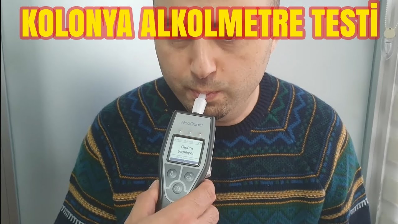 KOLONYA SÜRÜP ALKOLMETRE TESTİ YAPTIK