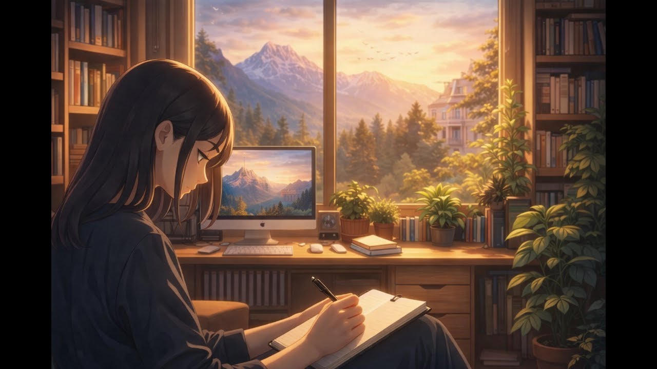 Lo-Fi Study Music – Calm Background Music for Reading and Concentration HD