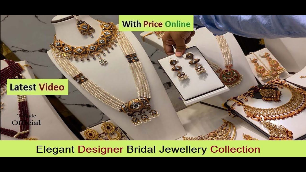 Elegant Designer Bridal Jewellery Collection - Discover Latest Bridal Jewellery Design Ideas