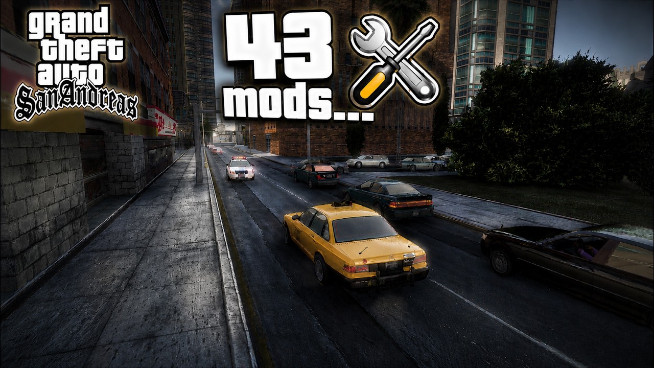 Я превратил GTA San Andreas в GTA IV (с 43 модами)